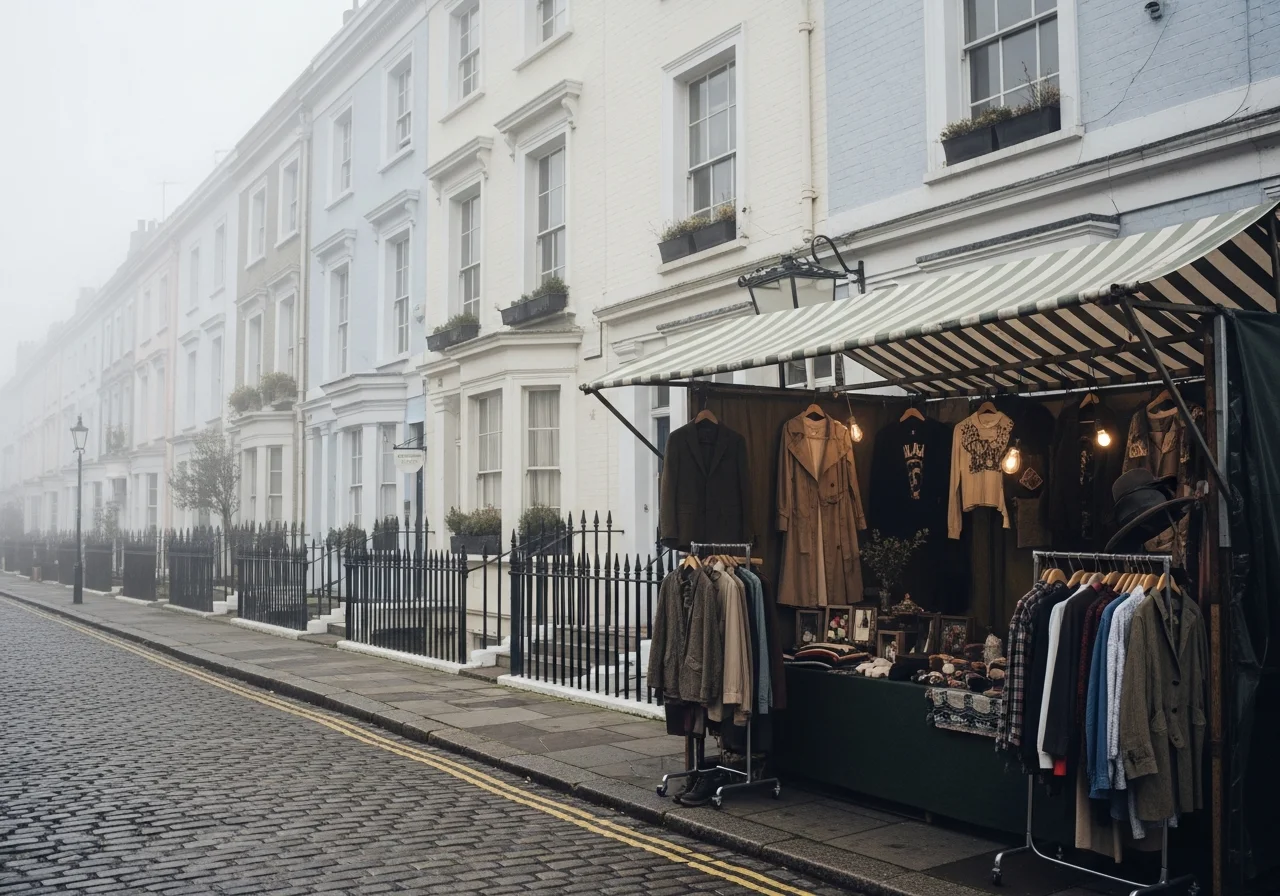 Vintage editorial — London